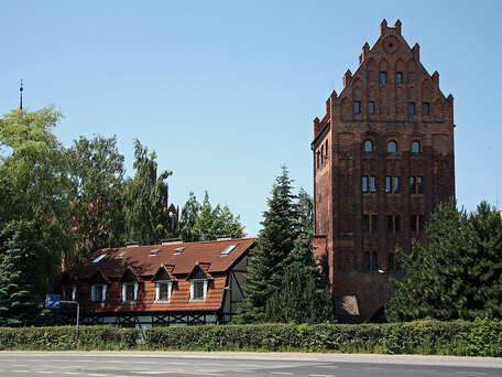 Grzegorz Chmielecki. Słupsk. Brama młyńska. Stan z 2 lipca 2009 roku